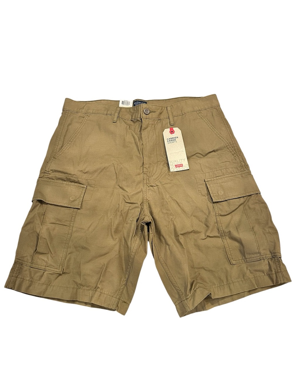 Levi's Men’s Cargo Shorts - Tan- 34 waist NWT